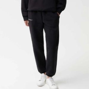 PANGAIA BLACK UNISEX SWEATPANTS S